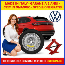 Ersatzrad Kit VW Volkswagen Taigo 16” 5 Löcher Mit Gratis Wagenheber DOT2025