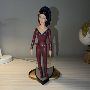 Star Trek 1992 Lt Deanna Troi Vintage Figure Science Fiction Collectable w/Stand