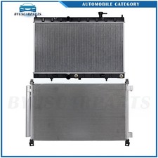 For 2014-2019 Nissan Rogue Aluminum Radiator & AC Condenser Cooling Kit