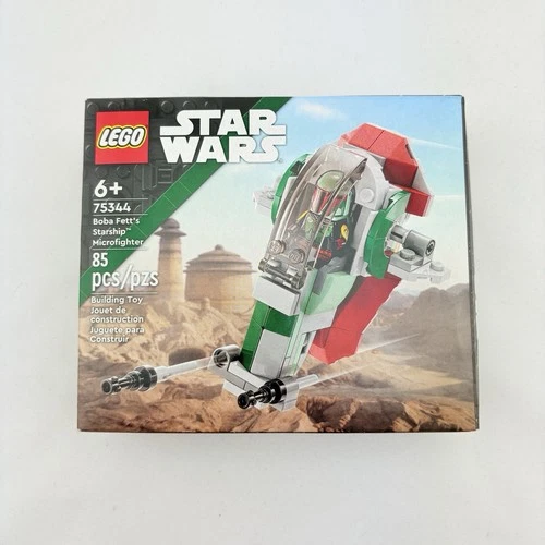LEGO Star Wars Boba Fett's Starship Slave 1 Microfighter 75344. New Sealed Box