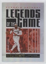 2020 NBA Hoops Legends of the Game Artist Proof /25 Carmelo Anthony #60 HOF 0zy1