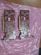 2- ATI Radeon HD 4550 512MB DDR3 PCIe Graphics Card Dell P/N: 03Y14F Lot Of 2