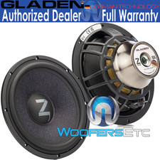 GLADEN ZETA ZW165 6,5" 150W RMS 3 OHM MIDWOOFER CAR AUDIO 6 ALTOPARLANTI 1/2" NUOVI