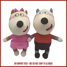 30CM Cartoon Family Plush Doll Soft Stuffed Toy Kids Gift
