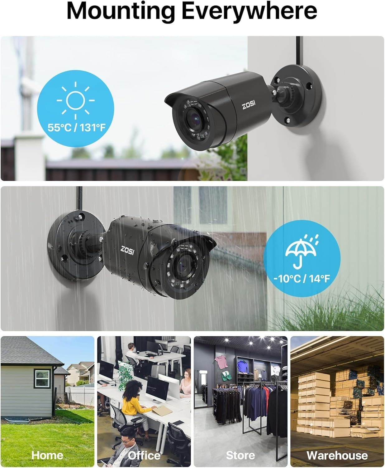 3K Lite Security Camera System with AI Human Vehicle Detection,H.265+ 8CH HD ...