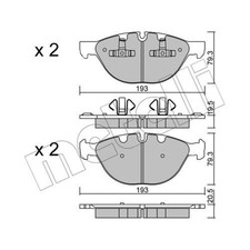 Kits de frein BMW X6