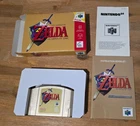 Zelda Ocarina of Time Nintendo 64 AUS Original cartridge, replacement box/manual