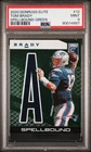 2020 Panini Donruss Elite Spellbound #12 Tom Brady Spellbound Green PSA 9