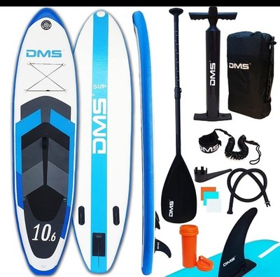 DMS SUP 320 Inflatable Paddle Board Set 10.6 Stand Up Paddling komplett