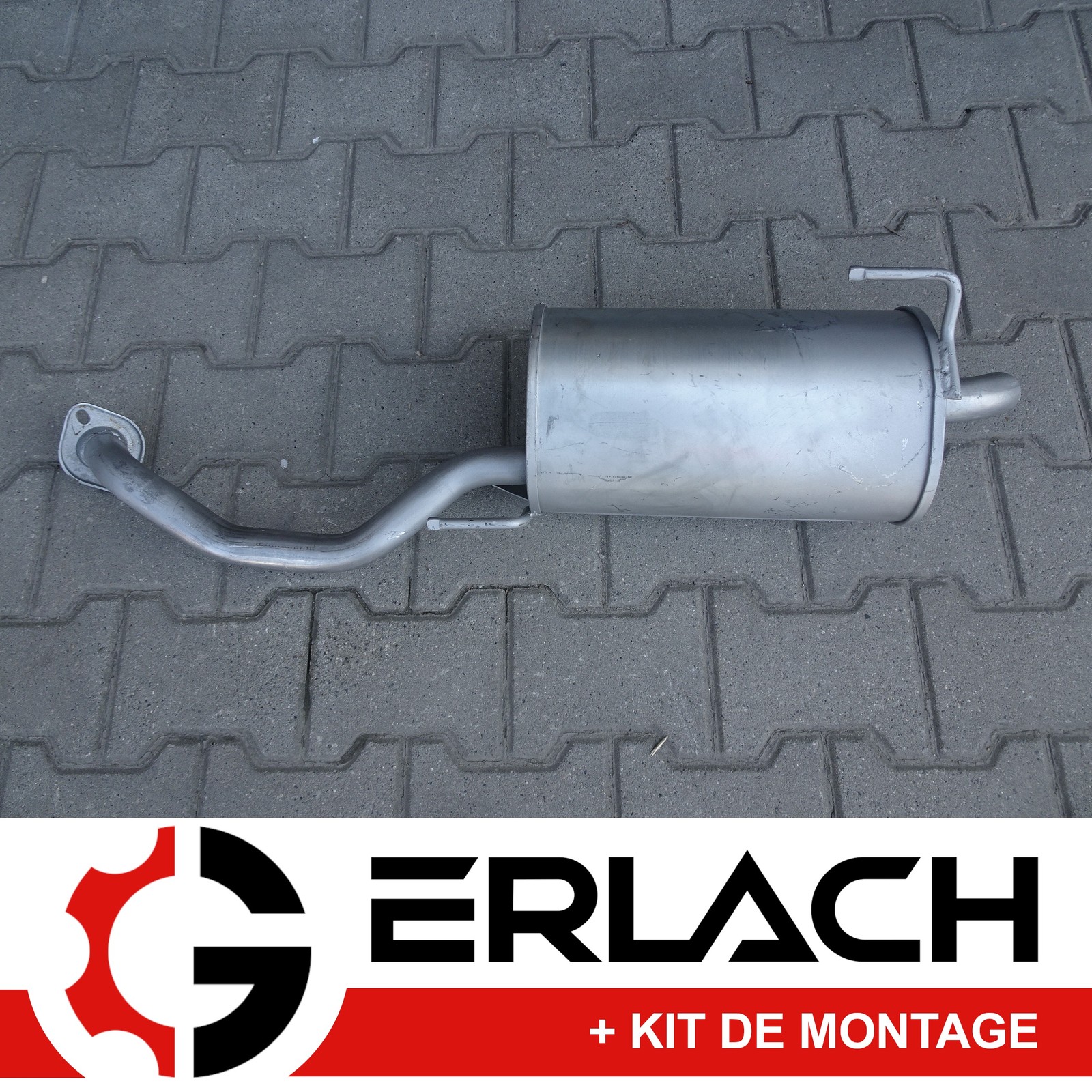 Silencieux arrière Nissan Note 1.2i réduction bruit échappement 5986