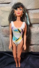 Vintage Barbie Doll 1996 Splash 'n Color Kira #16173 Redressed 