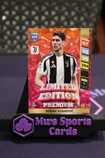 Dusan Vlahovic Limited Edition Premium FIFA 365 2025 Adrenalyn XL