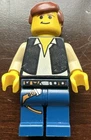 Lego Star Wars 7190 Han Solo Minifigure Great Condition 2000  blue pants