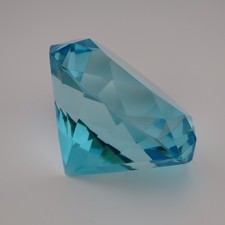 Sonic the Hedgehog Life-sized Light Blue Chaos Emerald - Video Game Cosplay Prop