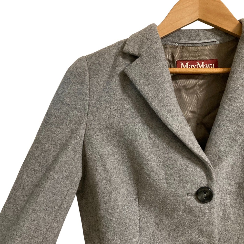 Max Mara STUDIO Wool Single Breasted Tailored Jac… - image 5