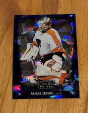 2024-25 O-Pee-Chee Platinum #141 Blue Fragments Samuel Ersson #’d/125 Flyers