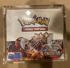 Pokémon TCG SV03 Obsidian Flames Booster Box In Display Case Slight Damage
