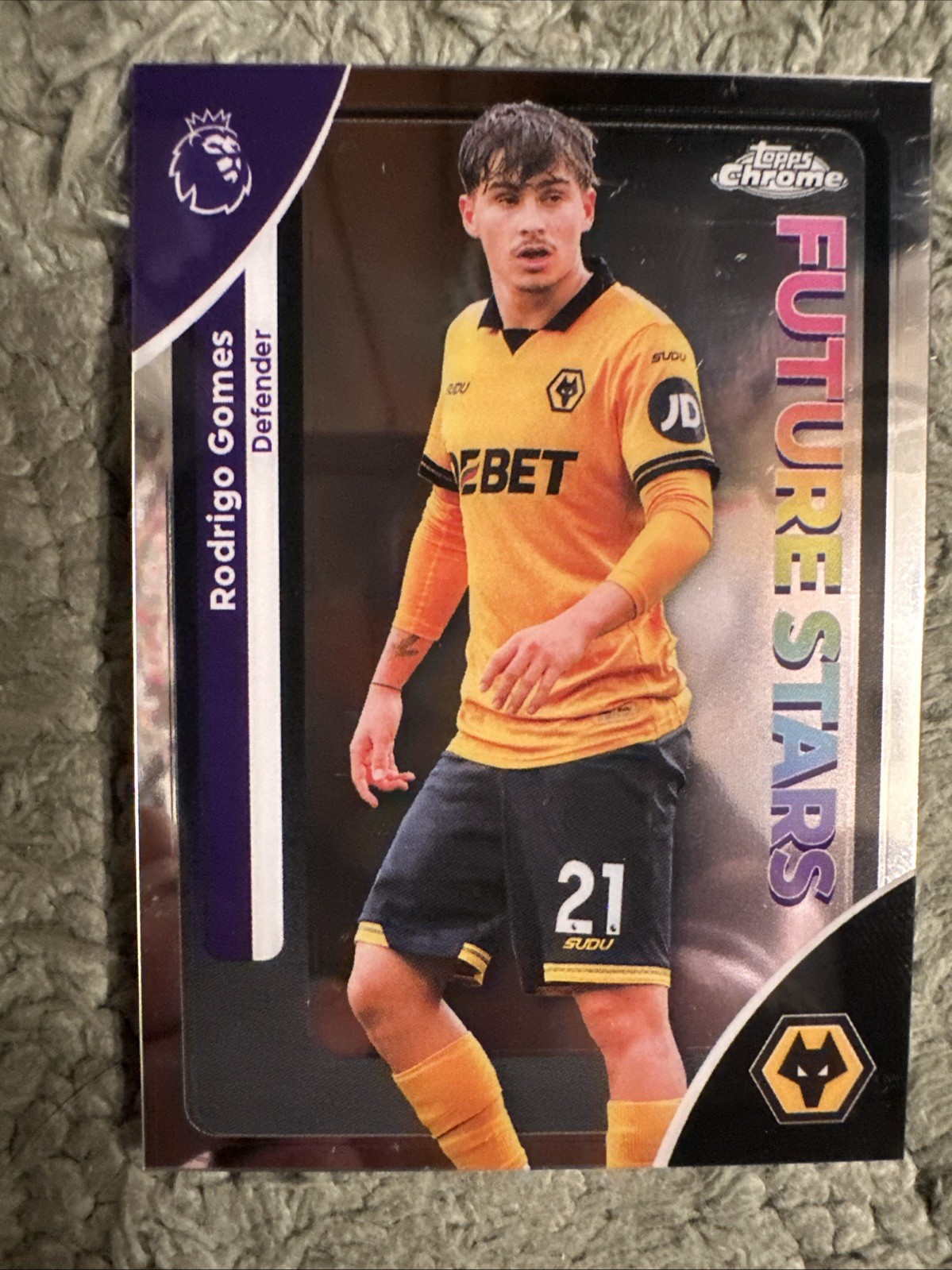2025-26 Topps Chrome Premier League - Future Stars Rodrigo Gomes #200