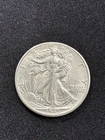 1945-D Walking Liberty Silver Half Dollar AU/XF 90% #W88