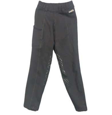 Kerrits Leggings Girls Youth Small Purple Equestrian Riding Breeches Yoga Pants