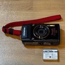 OLYMPUS STYLUS TG-4 Tough Compact Digital Camera Tested Good Condition