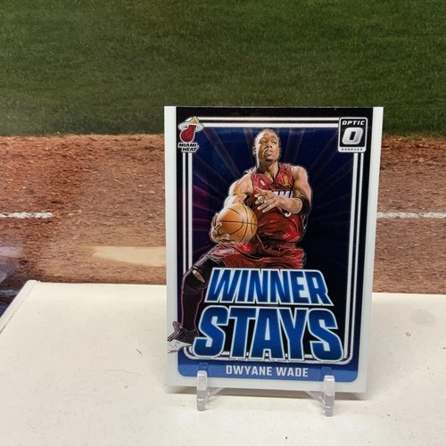 2024-25 Donruss Optic #20 Dwyane Wade Winner Stays HEAT