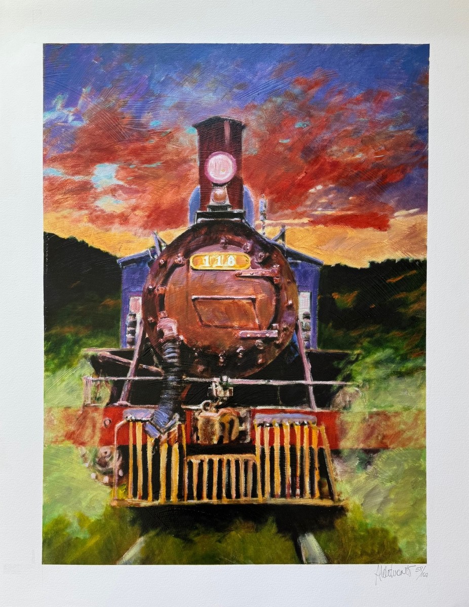 Aldo Luongo　アルド・ルオンゴ Aldo Luongo OLD AND GLORIOUS Hand Signed Limited Edition Serigraph