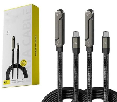 65W Super Fast Charging 2 in 1 Supporting Frame Stand Power Dock Black Base