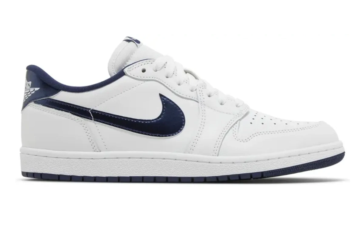 AIR JORDAN 1 RETRO LOW OG 24㎝ Jordan 1 Retro '85 OG 2024 Low Metallic Blue for Sale