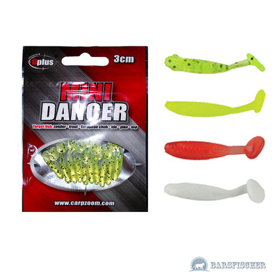 10 Stk. MINI DANCER, MICRO DROP SHOT LURES, GUMMIKÖDER, GUMMIFISCHE, RAUBFISCH