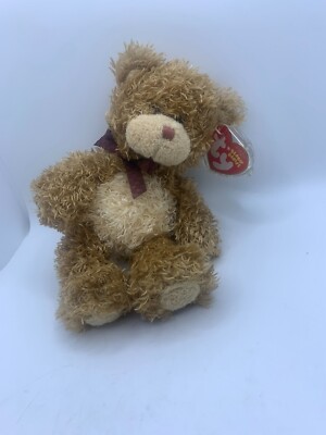 Ty Beanie Baby BEARY MUCH Bear Internet Excl. 8.5'' MWMT Plush Stuffed Animal Toy