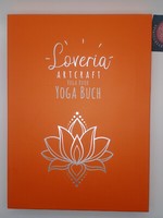 Yoga Schreibbuch Orange A5 Lotus Loveria Schreibbuch 192 Seiten Notizbuch
