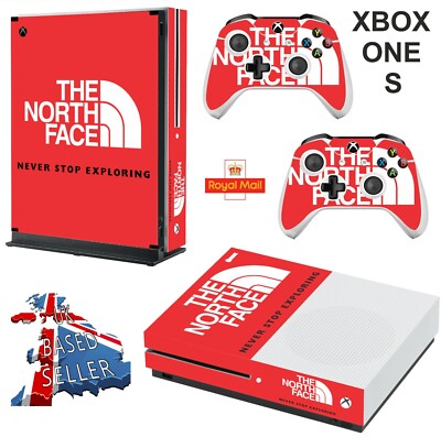 NORTH FACE XBOX ONE S (SLIM) PROTECTIVE SKIN DECAL VINYL STICKER