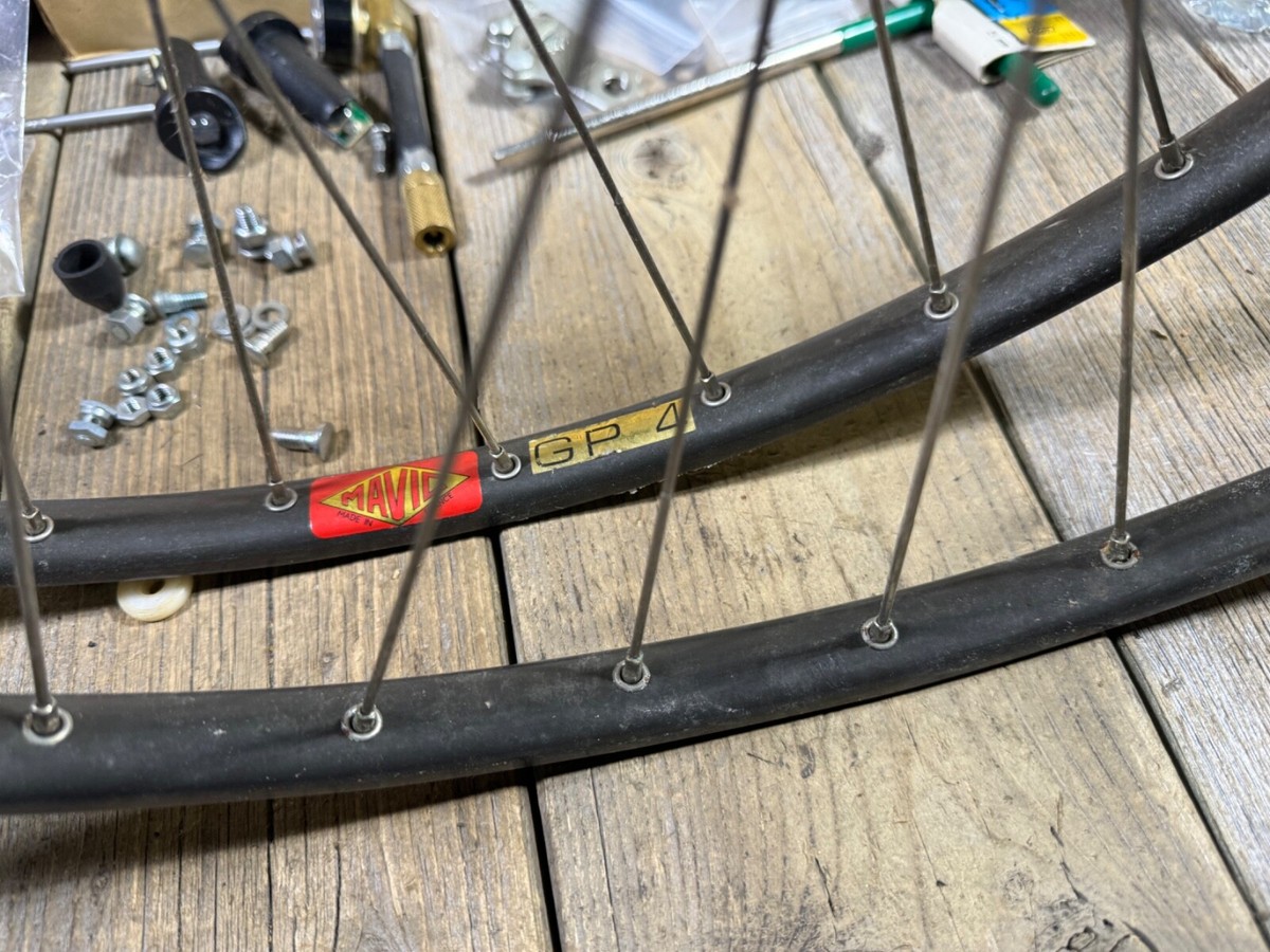 パーツ PAUL x MAVIC WHEEL 700c Universal Cycles -- Wheel Shop Shimano XT/Mavic A719 Wheels