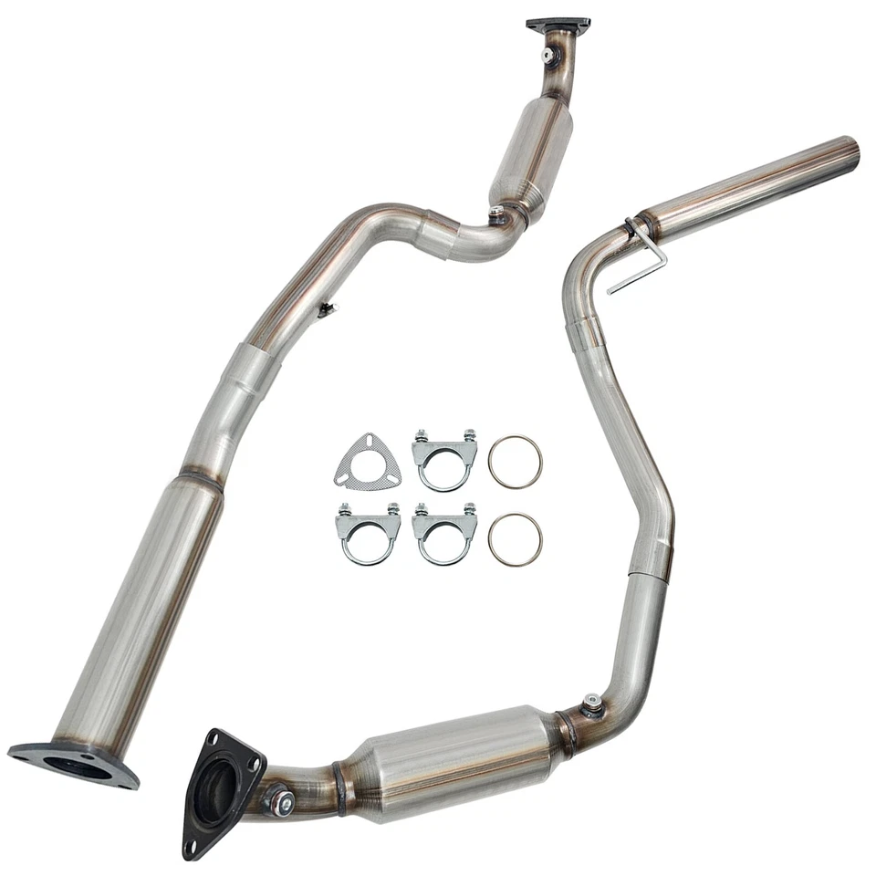Left&Right Catalytic Converter for GMC Savana 2500/3500 2006-2010 4.8L/6.0L - Image 2 of 4
