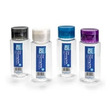 TSA Compliant Reusable Dispensing Travel Bottles and Travel Toiletry Bag with...