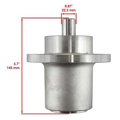 Deck Spindle w/Pulley for Bad Boy MZ & MZ Magnum 2015-2024 54