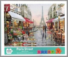 SALE PARIS STREET JIGSAW PUZZLE  1000 Pieces  Brand New  27" x 20"  Age 14 