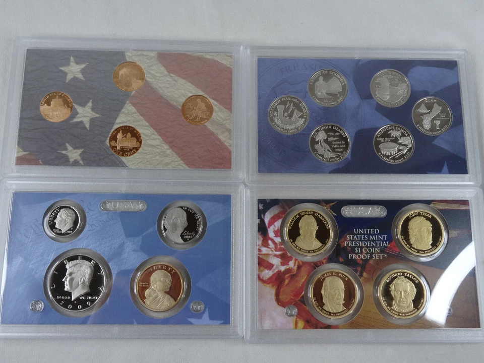 2009-S United States Mint Proof Set with COA & Box 18 Coins - Image 2 of 4