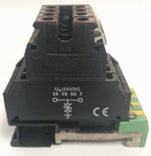 PHOENIX CONTACT MODULAR TERMINAL BLOCK TYPE TERMITRAB-SLKK5 12V DC