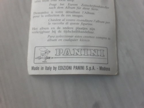 PANINI ITALIA 90 STICKER - ITALIA BADGE N 3 ORIGINAL HOLO STICKER MEDIUM CONDITION - Picture 8 of 8