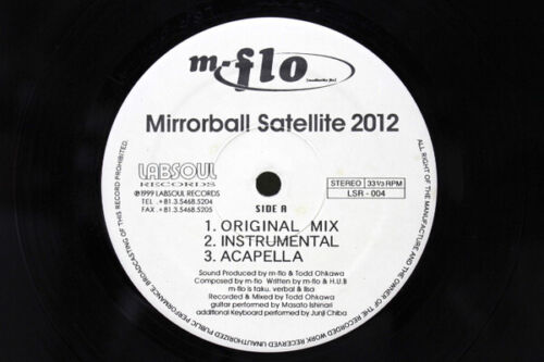 m-flo - Mirrorball Satellite 2012 / Mindstate / VG+ / 12"" - Bild 1 von 1