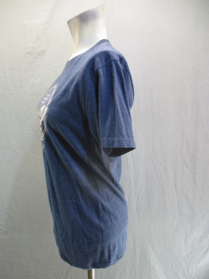 Camiseta deportiva Volcom talla S/M para mujer azul cuello redondo elástica manga corta 672 Foto 3 de 4