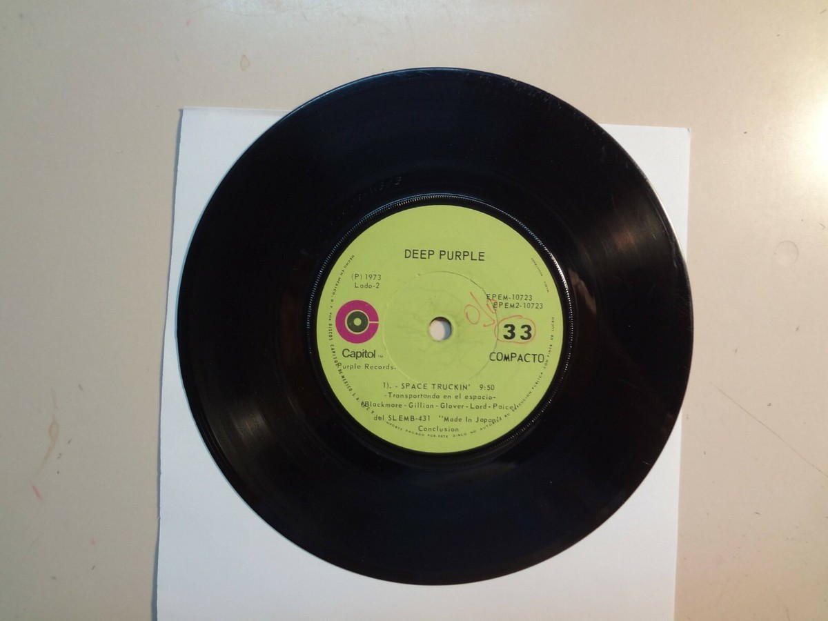 Deep Purple TRUCKIN’ 2枚組レコード DEEP PURPLE: Space Truckin' Part 1 9:50-(Conclusion)-Mexico