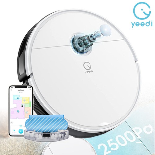 yeedi vac hybrid 2500Pa Robot Aspirador Fregasuelos Navegación Mapeado APP  WIFI | eBay