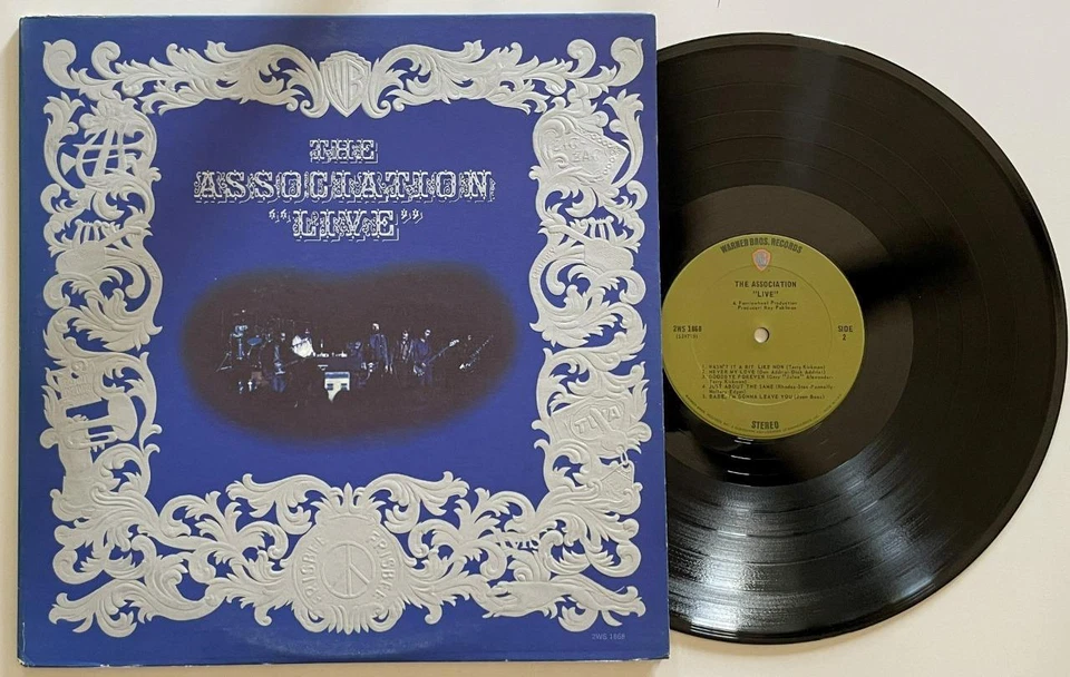 The Association "Live" dbl LP NM Warner Bros. Sunshine Pop Rock (1970) - Image 2 of 4