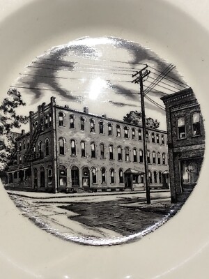 Tri-City Pottery Festival June 1974 Thompson Hotel Ashtray Ohio Tobacco