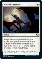Blessed Defiance 5/277 Innistrad: Midnight Hunt Foil
