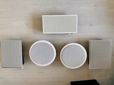 In wall speaker set Boston acoustics, Polk Audio and Moderno