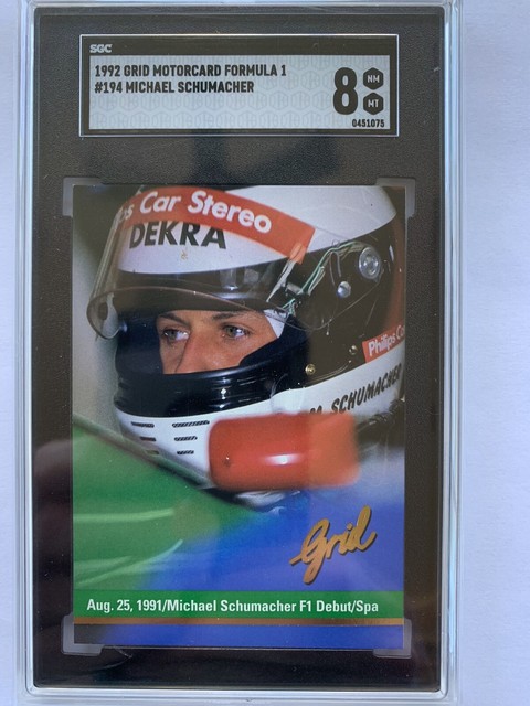 1992 Michael Schumacher “Rookie” Grid Formula 1 SGC
